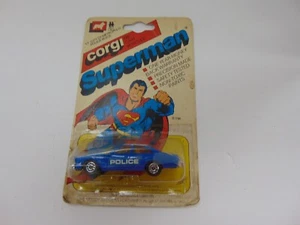 Vintage Corgi City Metropolis Superman Buick Police Car Sealed - Picture 1 of 4