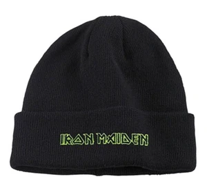 Iron Maiden "Border Cuff Logo" Beanie - Picture 1 of 1