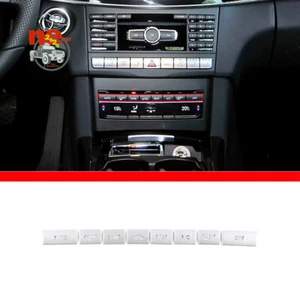 For Benz E-Class W212 2010-2015 Air Conditioning Button Decorative Sticker - Picture 1 of 4