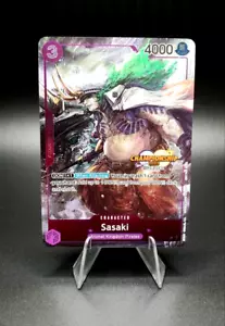 Sasaki (paquete de eventos CS 2023) - Tarjetas de promoción de una pieza (OP-PR) - Como nuevas - Imagen 1 de 2