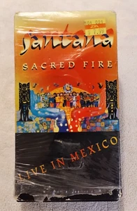 Santana : Sacred Fire - Live In Mexico, VHS Tape, Polygram 1993 Carlos Santana - Picture 1 of 5