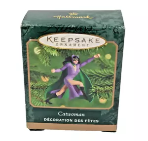 Hallmark Keepsake ornamento Catwoman Selina Kyle miniatura 2000 QXM6021 ritirato - Foto 1 di 7