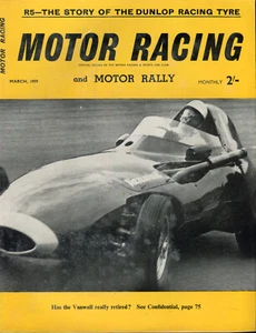 Motor Racing - BRSCC journal - magazine - March 1959 Vanwall cover - Picture 1 of 1