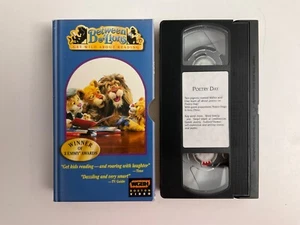 Tested Between the Lions VHS *Poetry Day Reading Vocabulary Spelling Learning VG - Picture 1 of 3