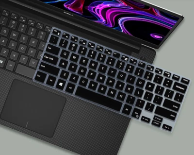 2 X Keyboard Cover Skin for Dell XPS 15-9550 15-9560 15-9570 15-7590 - Image 1 of 4