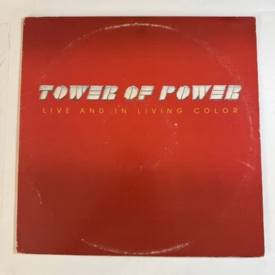 Tower of Power Live and in Living Color Vinyl LP VG+/VG+ - Image 1 of 4