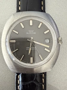 GLYCINE COMPRESSOR - Reloj Automático Suizo Vintage Cal. ETA 2783 - Imagen 1 de 19