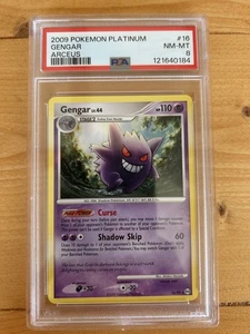 2009 POKEMON PLATINUM ARCEUS GENGAR #16 PSA 8 - Picture 1 of 2