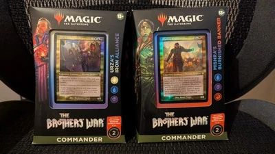 Magic The Gathering The Brothers War Commander Deck Set New and Sealed English - Bild 1 von 4