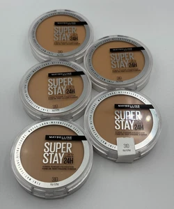 5 PACK Maybelline SuperStay Up to 24H Hybrid Powder-Foundation #310 NEW - Picture 1 of 4