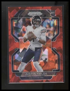 2021 Panini Prizm #334 Justin Fields Red Ice - Bild 1 von 2