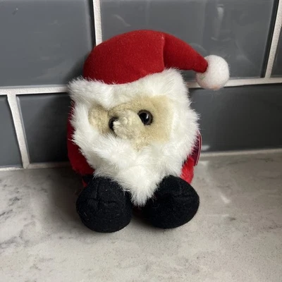 Vintage 1994 Puffkins Santa Claus Plush - Image 1 of 2