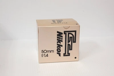 Nikon Nikkor Ai-s 50 мм f/1.4 стандартный объектив совершенно новый в коробке, никогда не использовался! - Изображение 1 из 4