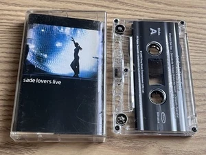 Sade Lovers Live Album Cassette Tape (Epic 2002) - Picture 1 of 3