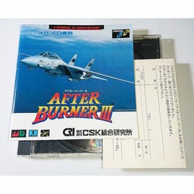 After Burner 3 MEGA CD MD Mega Drive Sega
