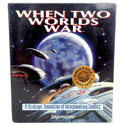 When Two Worlds War PC Game 3.5" HD Impressions 1993 ~ New Factory Sealed - Image 1 of 4