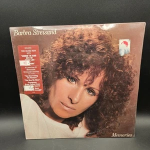 BARBRA STREISAND Memories Original SEALED LP 1981 COLUMBIA TC 37678 Hype Sticker - Picture 1 of 10