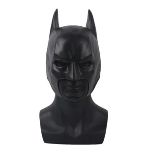 Movie The Batman Mask Cosplay Bruce Wayne Robert Helmet Superhero Latex Props - Picture 1 of 10