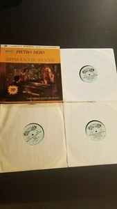 33 LP 3 Record Set Pietro Dero & His Romantic Piano Stereo Fidelity SF-311 MINT - Picture 1 of 7