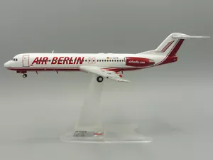 FOKKER 100 AIR BERLIN 1/200 Herpa 571203 D-AGPK F100 - Photo 1 sur 12
