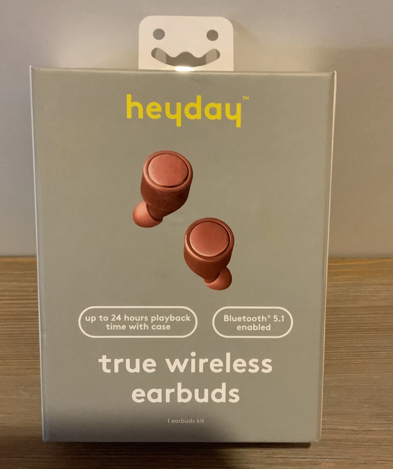 Heyday True Wireless Earbuds - Warm Red
