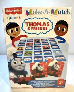 Thomas & Friends NEW Make A Match Fisher Price Matching Game Thomas Tank Trains