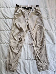 The North Face Outdoor Pants Mens XL 36x31 Beige Nylon Elastic Belted Hiking - Picture 1 of 20