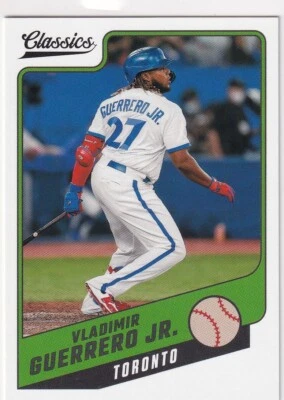 2022 CLASSICS VLADIMIR GUERRERO JR. TORONTO BLUE JAYS CHRONICLES (AA)-594 - Image 1 of 2