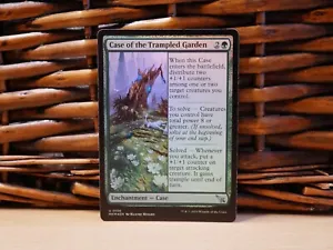 MTG Case of the Trampled Garden 0156 | FOIL | NM Near Mint | Karlov | 2024 - Picture 1 of 2