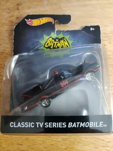 Batmobile ~ Classic TV Series ~ Batman Diecast Car ~ Hot Wheels Movie - Picture 1 of 2