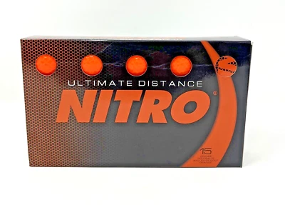 Pelotas de golf de larga distancia y alta durabilidad 14 paquetes todos los niveles Nitro Ultimate 1 faltan Foto 1 de 4