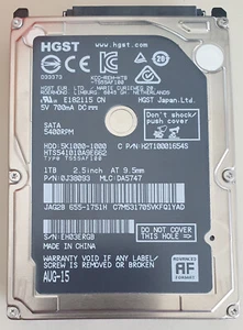HGST HTS541010A9E662 1TB 2.5" SATA HDD for Apple - Picture 1 of 1