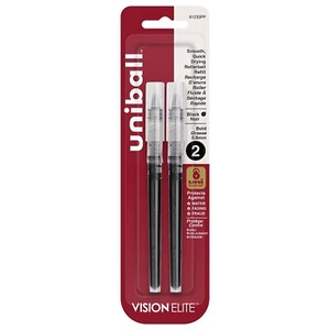 uni-ball Vision Elite Refills 0.8mm Black 567713 - Imagen 1 de 9