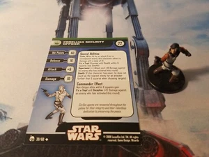 Star Wars Miniatures Legacy of the Force 30 Corellian Security Officer - Picture 1 of 1