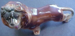 Lion Ceramic Figurine Vintage Japan - Picture 1 of 20