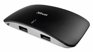NEU TRUST 18277 19909 4 PORT USB 3.0 HUB, KOMPATIBEL MIT USB 3.0, 2.0 & 1.1 - Bild 1 von 7