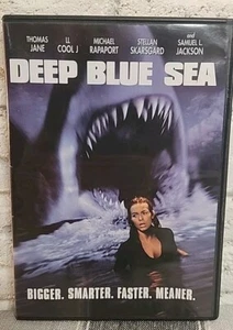 Deep Blue Sea 🦈 DVD 1999 Thomas Jane LL Cool J - Picture 1 of 4