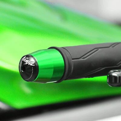 Kit de extremos de barra verde CNC para Kawasaki Ninja 650R 17 18 Foto 1 de 4