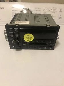 Works- RADIO RECEIVER CASSETTE PLAYER 1996-2005 BUICK PARK AVENUE Lesab 09356744 - Picture 1 of 6