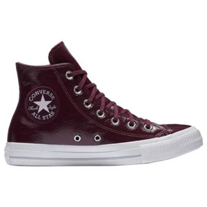 Converse donna Chuck Taylor All Star alte "pelle stropicciata" moda 557939C - Foto 1 di 3