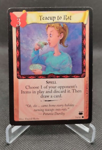 Harry Potter CCG Diagon Alley Card 74/80 Teacup To Rat TCG trading card