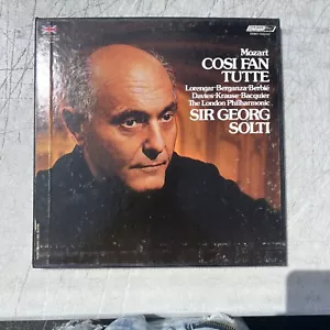 MOZART Cosi Fan Tutte - SOLTI - Lorengar, Berganza - LONDON OSA-1442 ST 4LP - Picture 1 of 7