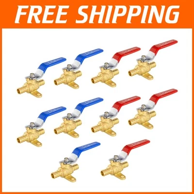 Red & Blue Level Pex Valve 10-Pack - Image 1 of 4