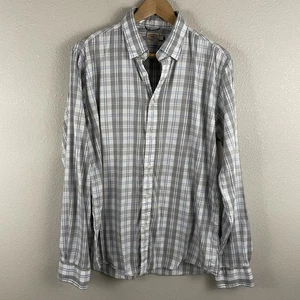 Camisa Faherty Para Hombres Movimiento L Abotonada En York Cliffs Cuadros - Imagen 1 de 4