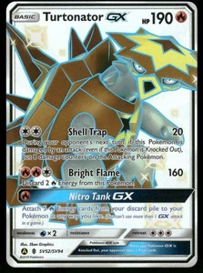 Turtonator GX Shiny Holo Rare Hidden Fates: Shiny Vault SV52/SV94 NM - Picture 1 of 2