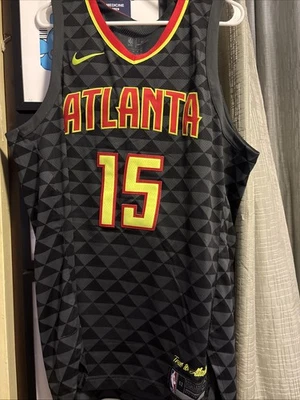 Camiseta Nike Vince Carter Atlanta Hawks autêntica tamanho 52+2 - Imagem 1 de 4