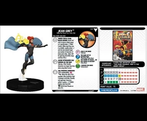 JEAN GREY 047 X-Men Animated Dark Phoenix Saga Marvel Heroclix Chase Rare - Picture 1 of 3