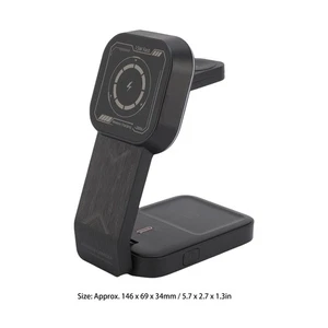 Station De Charge Sans Fil Chargeur Sans Fil Rapide Magnétique Pour Surveillance - Photo 1 sur 12