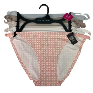 Bragas para mujer Vince Camuto talla grande paquete/5 cuerdas bikini varios colores sin etiquetas - Imagen 1 de 6