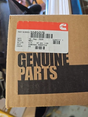 Cummins 5585376 Electronic Throttle Control for Inboard Tier 3 electronic engine - Image 1 of 4